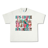 Pistachio 50 coffee 50 anxiety coffee cups Urban Heavy Tee - Zillion Design Studio