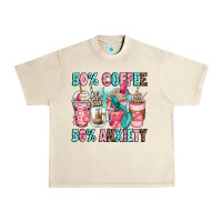 Sandshell 50 coffee 50 anxiety coffee cups Urban Heavy Tee - Zillion Design Studio