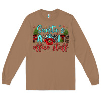 Toasted Coconut santa s favorite office staff Long Sleeve Tee - JahusDesignShop