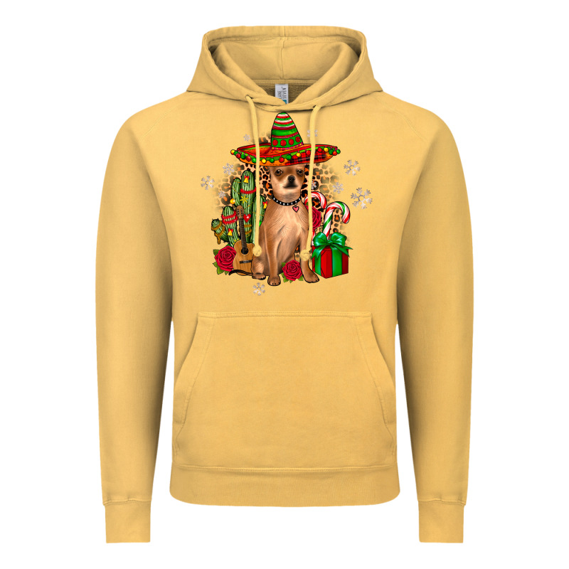 Chihuahua Christmas Vintage Hoodie by JahusDesignShop | Teevron