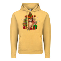 Vintage Mustard Chihuahua Christmas Vintage Hoodie - JahusDesignShop