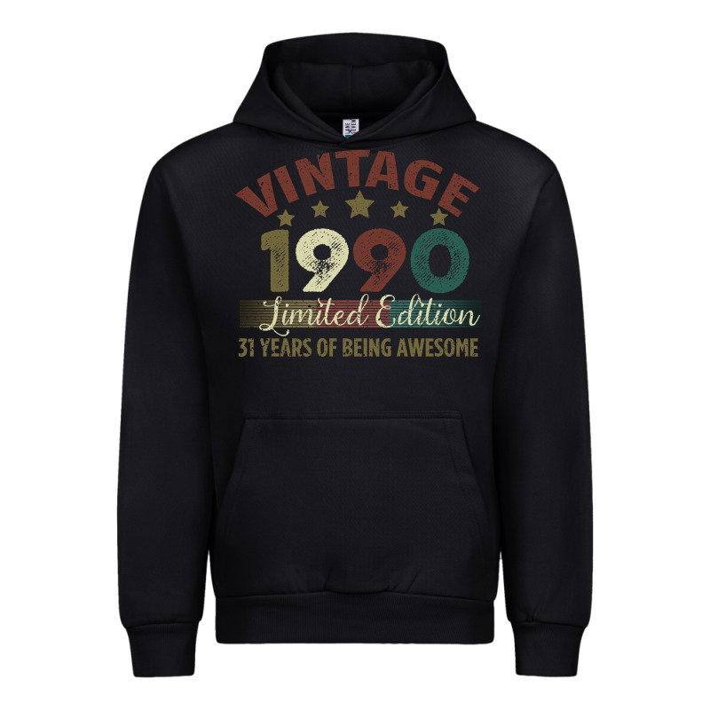 Vintage 1990 Limited Edition 31 Years Of Being Awesome Urban Hoodie by Bettercallsaul | Teevron