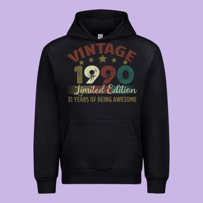 Vintage 1990 Limited Edition 31 Years Of Being Awesome Urban Hoodie Designed By Bettercallsaul
