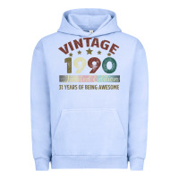 Pigment Grape Ice Vintage 1990 Limited Edition 31 Years Of Being Awesome Urban Hoodie - Bettercallsaul