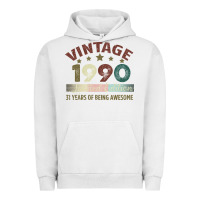 Pigment Lunar Rock Vintage 1990 Limited Edition 31 Years Of Being Awesome Urban Hoodie - Bettercallsaul