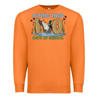 Carrot flying into 100 days of school Premium Sweatshirt - MaliasSmallBusiness