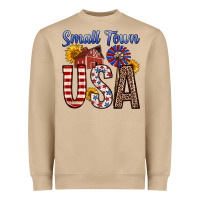 Mushroom small town usa Heavyweight Sweatshirt - Zillion Design Studio