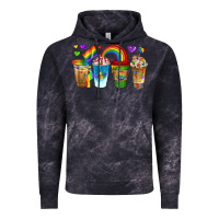 Cloud Black lgbtq coffee drinks Vintage Hoodie - texasbilliewilder