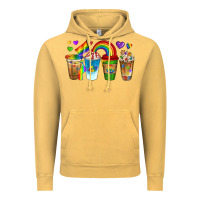 Vintage Mustard lgbtq coffee drinks Vintage Hoodie - texasbilliewilder