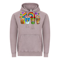 Vintage Zinc lgbtq coffee drinks Vintage Hoodie - texasbilliewilder