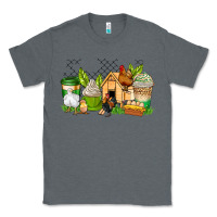 Charcoal Heather chicken coffee cups Classic Tee - AdoDesignShop