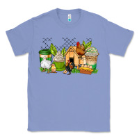 Colony Blue chicken coffee cups Classic Tee - AdoDesignShop