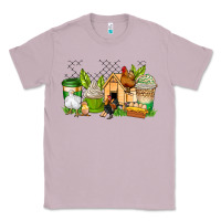 Lilac chicken coffee cups Classic Tee - AdoDesignShop