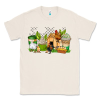 Natural chicken coffee cups Classic Tee - AdoDesignShop