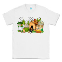 White chicken coffee cups Classic Tee - AdoDesignShop