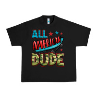 Black all american dude Urban Heavy Tee - Zillion Design Studio