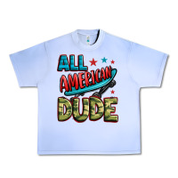 Grape Ice all american dude Urban Heavy Tee - Zillion Design Studio