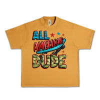 Peanut Butter all american dude Urban Heavy Tee - Zillion Design Studio