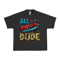 Pigment Black all american dude Urban Heavy Tee - Zillion Design Studio