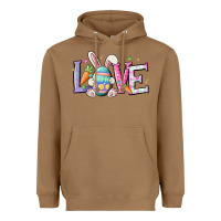 Toasted Coconut love easter Heavyweight Hoodie - MaliasSmallBusiness