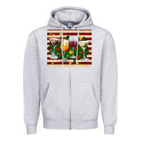 Heather Grey Christmas cocktail Zipper Hoodie - AdoDesignShop