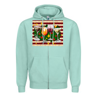 Seafoam Christmas cocktail Zipper Hoodie - AdoDesignShop