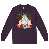 Plum christmas simmental Long Sleeve Tee - JahusDesignShop
