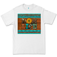 White mom life leopard cowhide turquoise aztec Premium Tee - Artiststas