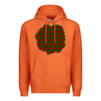 Carrot Christmas Tartan Patch Premium Hoodie - BundleAndBundleShop