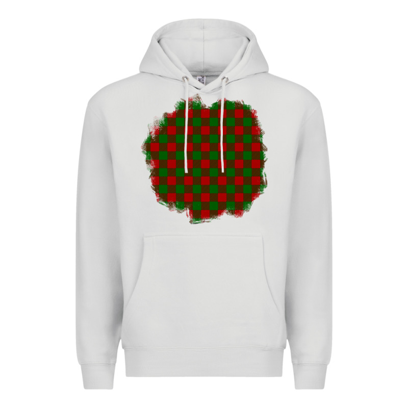 Christmas Tartan Patch Premium Hoodie by BundleAndBundleShop | Teevron