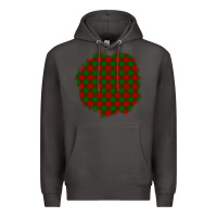 Smoke Christmas Tartan Patch Premium Hoodie - BundleAndBundleShop