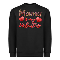 Black mama is my valentine Heavyweight Sweatshirt - RanaPortraitStore