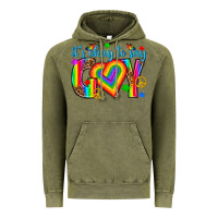 Vintage Olive its okay to say gay Vintage Hoodie - texasbilliewilder