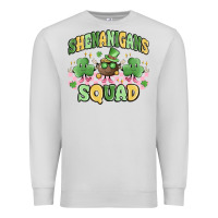 Dove Grey shenanigans squad Premium Sweatshirt - MaliasSmallBusiness