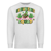 Oatmeal Heather shenanigans squad Premium Sweatshirt - MaliasSmallBusiness