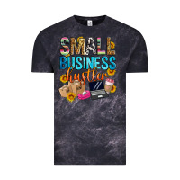 Cloud Black small business hustler Vintage Tee - Zillion Design Studio