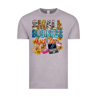 Vintage Zinc small business hustler Vintage Tee - Zillion Design Studio
