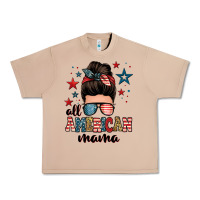 Burro all american mama messy bun Urban Heavy Tee - Zillion Design Studio