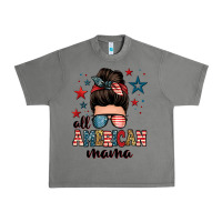 Tornado all american mama messy bun Urban Heavy Tee - Zillion Design Studio