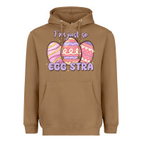 Toasted Coconut i'm just so egg stra Heavyweight Hoodie - MaliasSmallBusiness