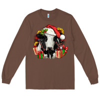 Chestnut christmas holstein Long Sleeve Tee - JahusDesignShop