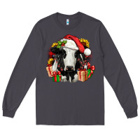 Smoke christmas holstein Long Sleeve Tee - JahusDesignShop