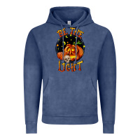 Vintage Denim Be the light Vintage Hoodie - RanaPortraitStore
