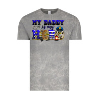 My Daddy Is My Hero Police Vintage Tee | Teevron
