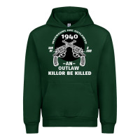 Forest Green Guns - When guns are outlawed I'll be outlaw Urban Hoodie - Bettercallsaul