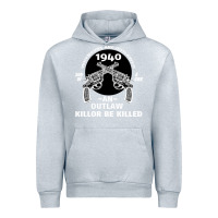 Heather Grey Guns - When guns are outlawed I'll be outlaw Urban Hoodie - Bettercallsaul