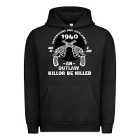 Pigment Black Guns - When guns are outlawed I'll be outlaw Urban Hoodie - Bettercallsaul