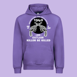 Guns - When Guns Are Outlawed I'll Be Outlaw Urban Hoodie Designed By Bettercallsaul