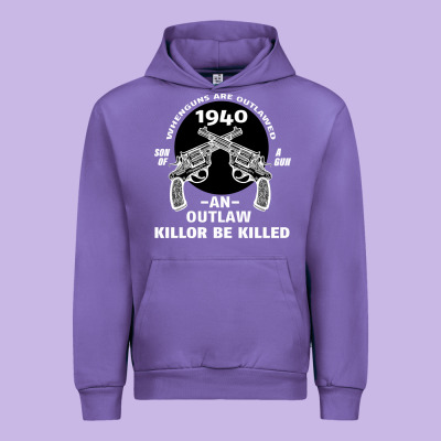 Guns - When Guns Are Outlawed I'll Be Outlaw Urban Hoodie Designed By Bettercallsaul