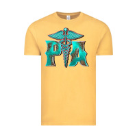 Vintage Mustard physician medical symbol assistant nurse Vintage Tee - BarkalooDesign